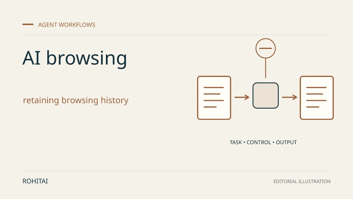Editorial illustration for Asana reports 76-fold lower model costs in an AI browsing study: a controlled task flows from input to output. Not documentary evidence.