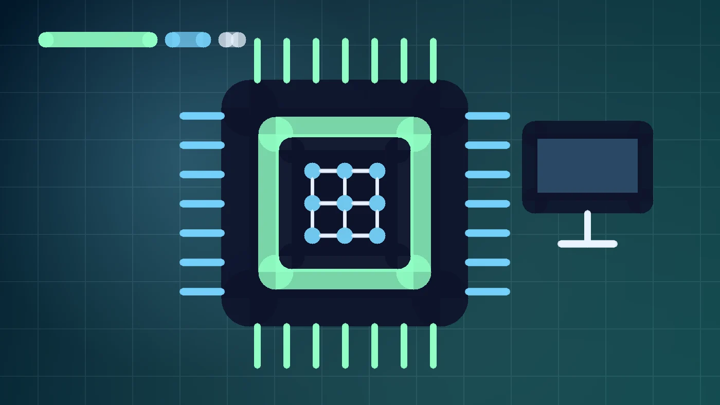 A control-room gauge separates Claude’s share of AI R&D work from research speed, monitoring coverage, and safety outcomes